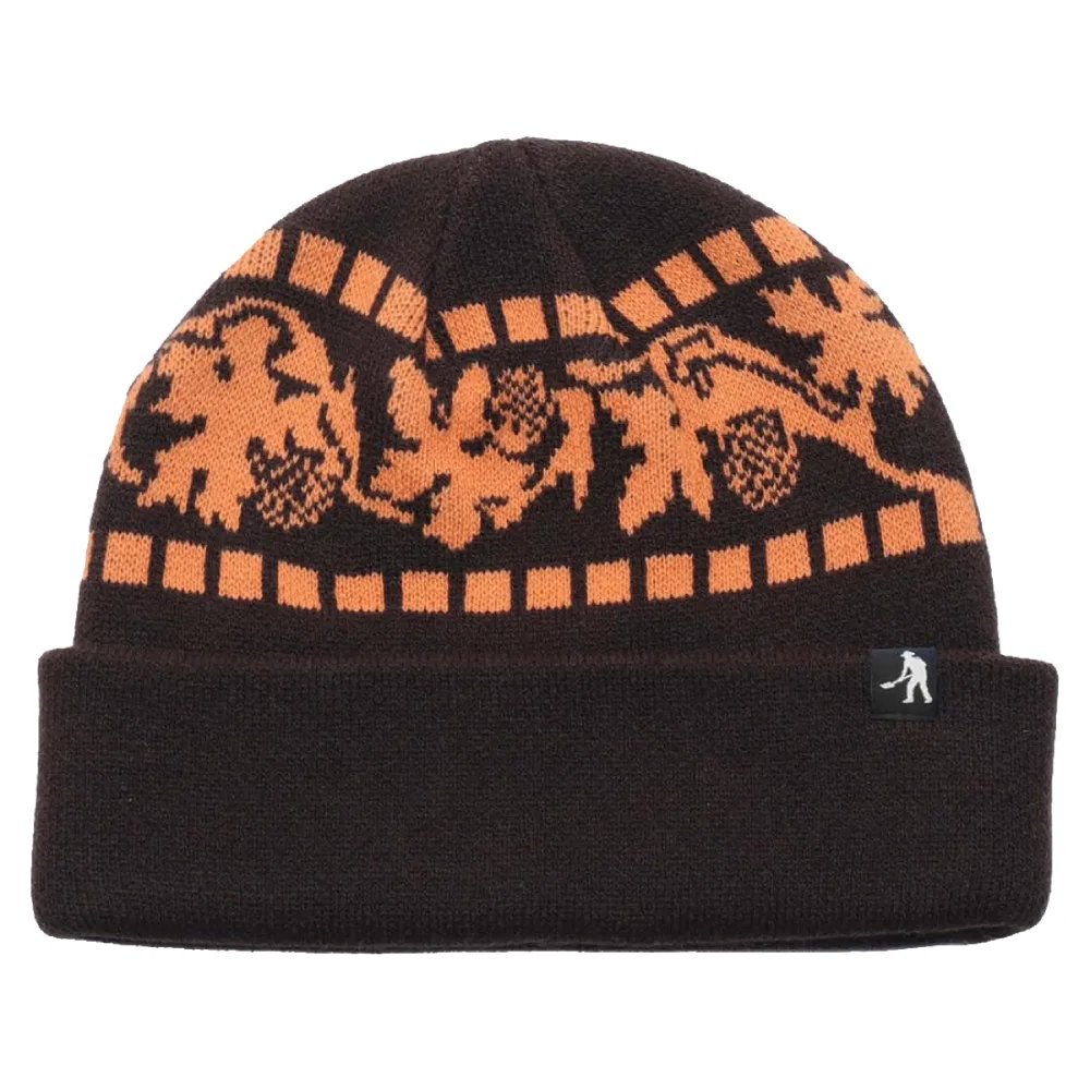 Pass Port Vine Beanie Brown/Orange