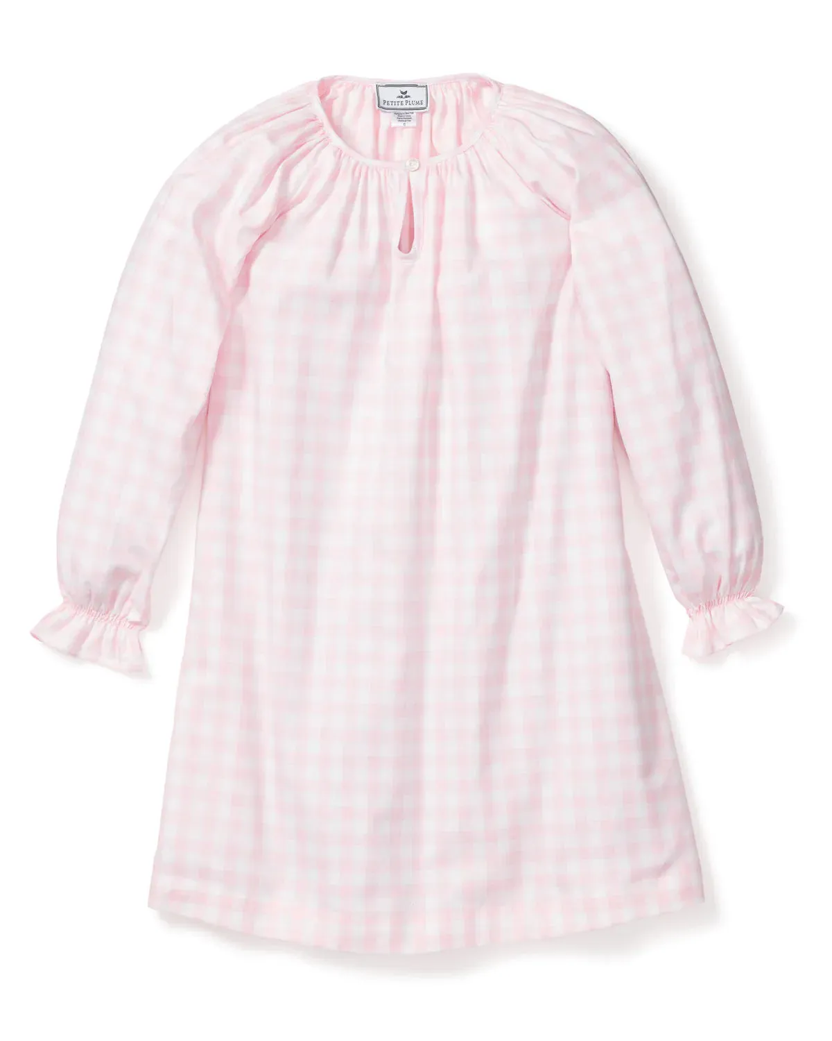 Pink Gingham Delphine Nightgown