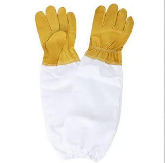 Protective Beekeeping Gloves Goatskin Bee Keeping Vented Long Sleeves Beekeeping Tools The Beekeeper Prevent Tools SM6