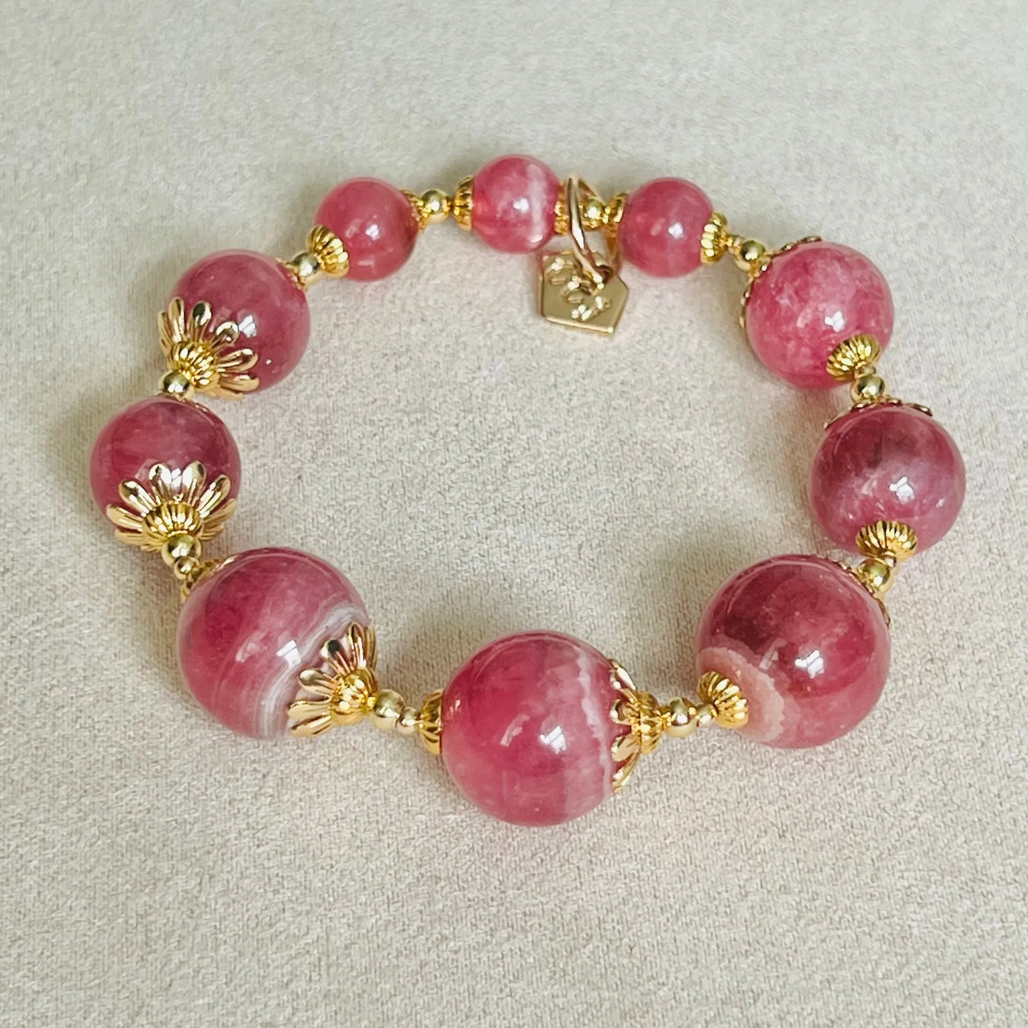 Rhodochrosite Supreme Bracelet