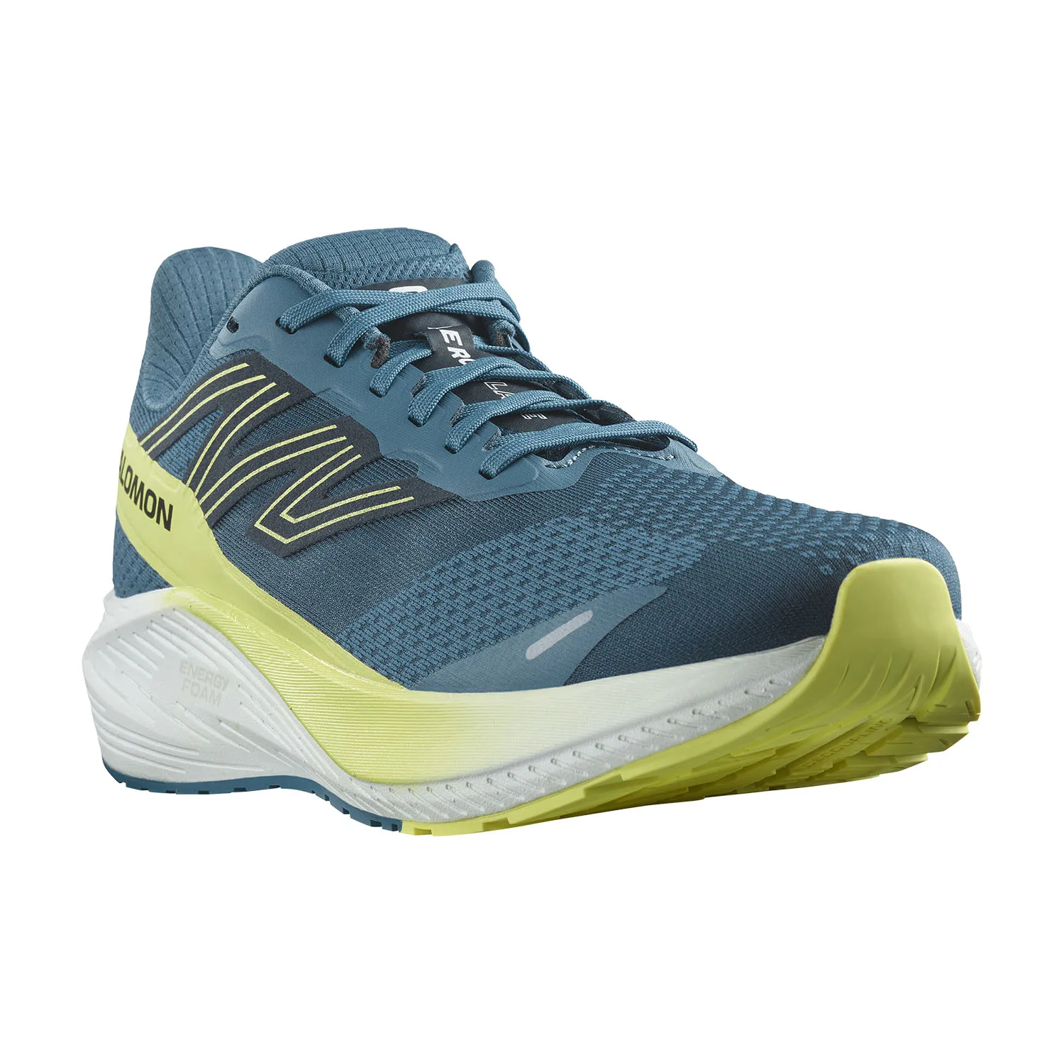 Salomon Aero Blaze  Blue Ashes/Sunny Lime/Dark Sapphire