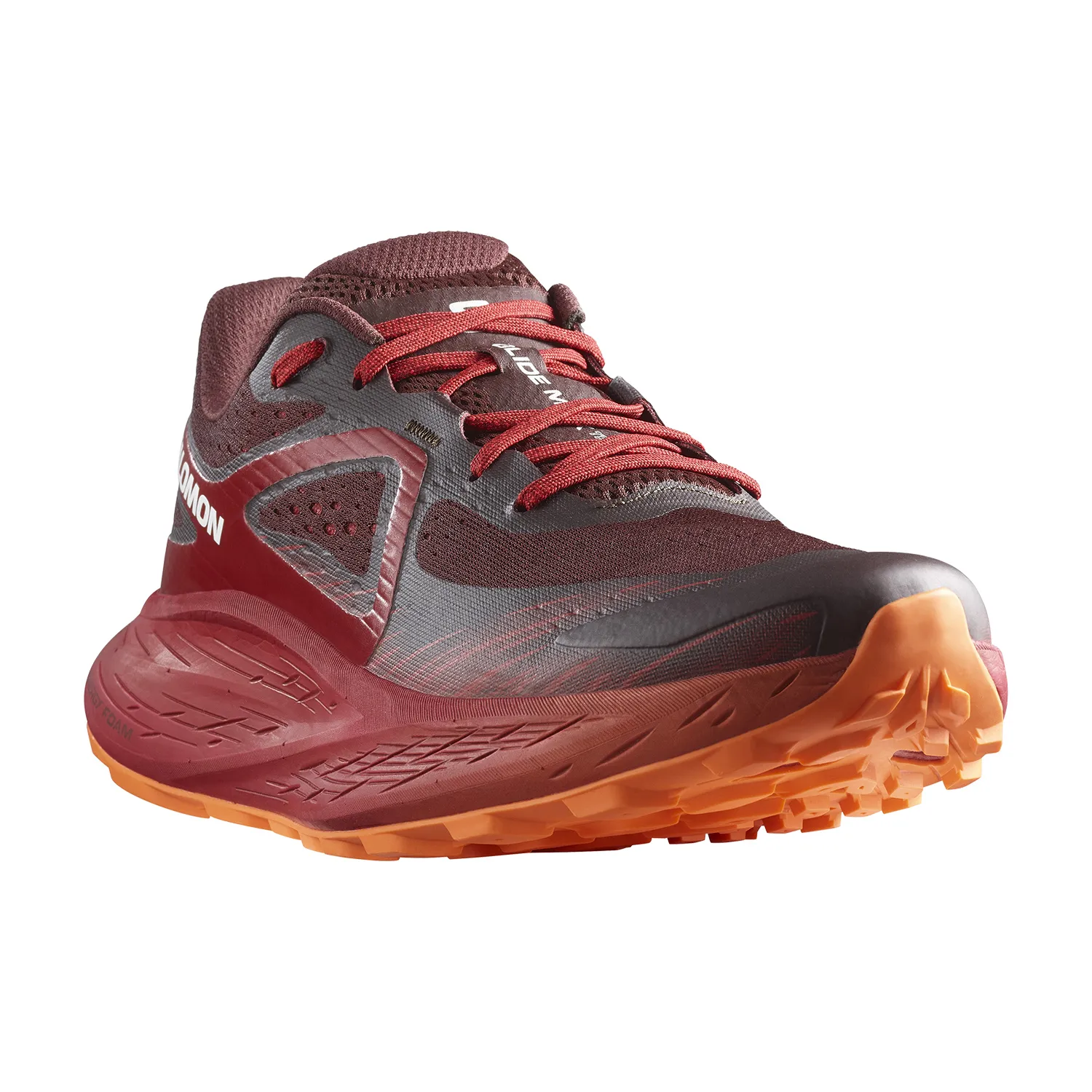 Salomon Glide Max TR  Bitter Choccolate/Red Dahlia/Shocking Orange