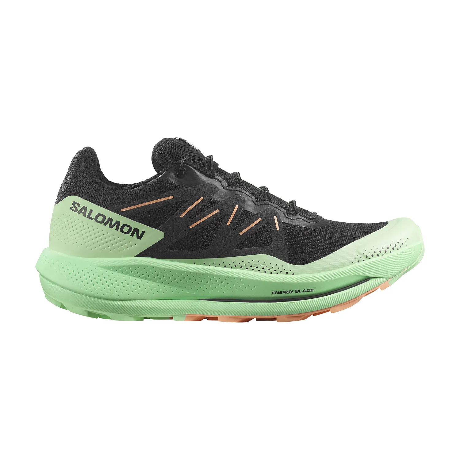 Salomon Pulsar Trail  Black/Green Ash/Cantaloupe