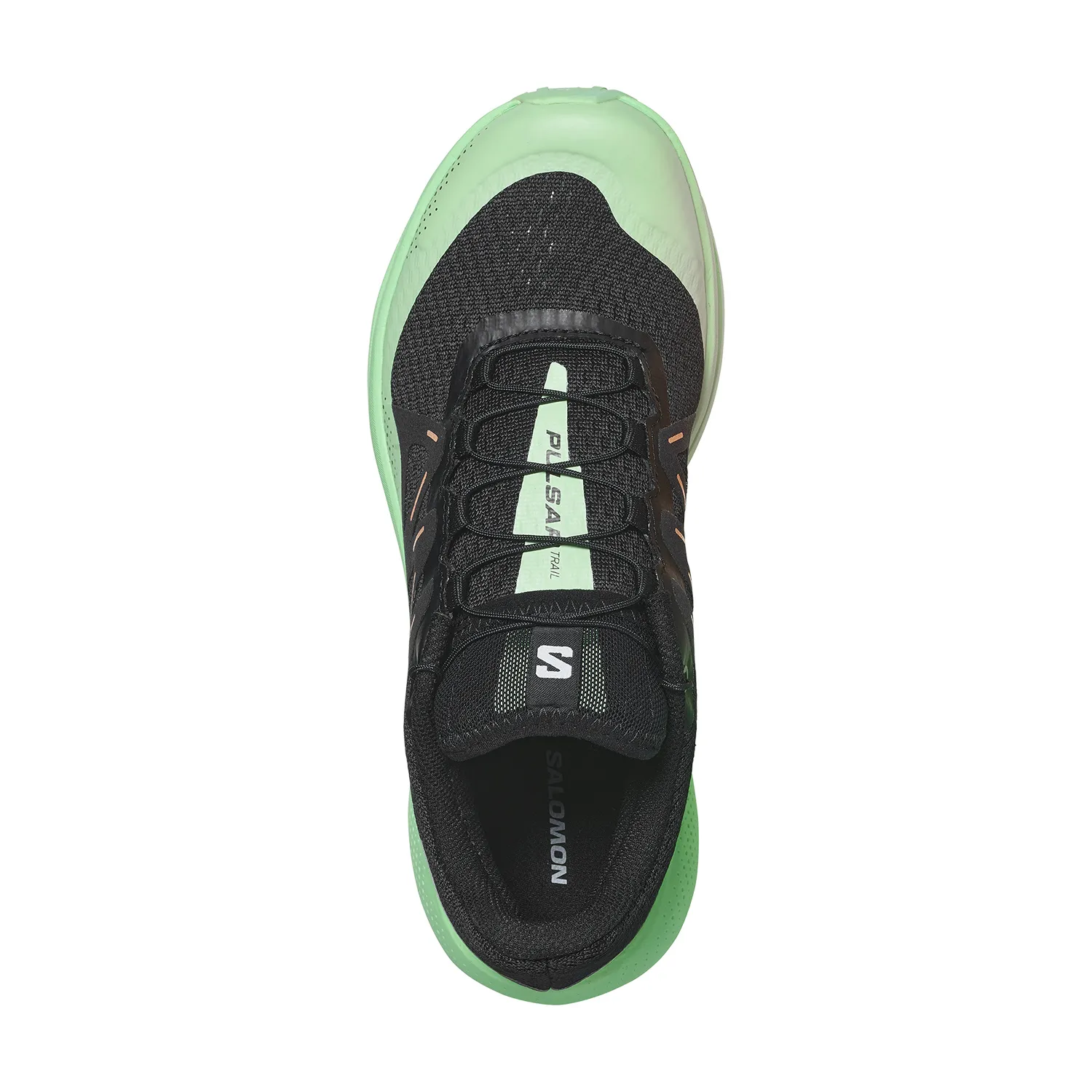 Salomon Pulsar Trail  Black/Green Ash/Cantaloupe