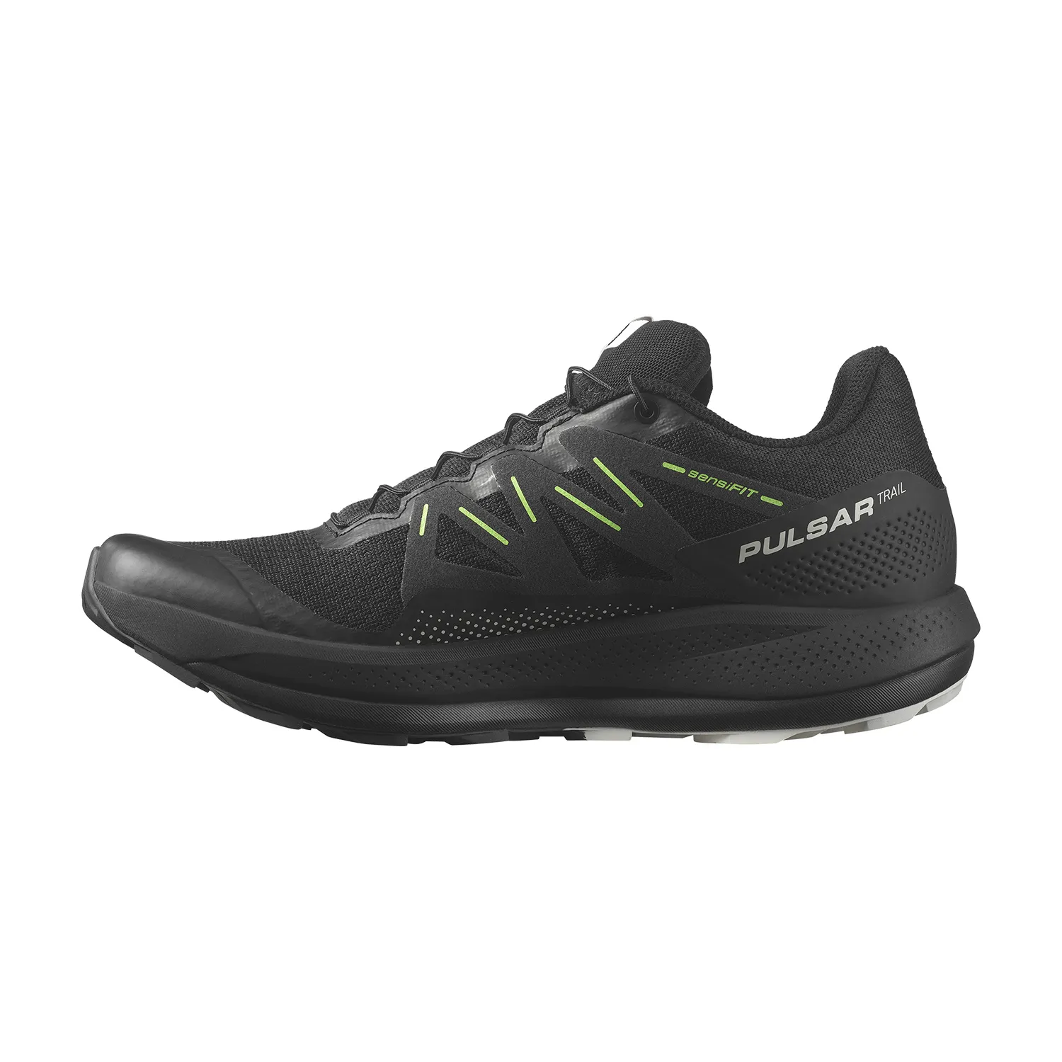 Salomon Pulsar Trail  Black/Green Gecko