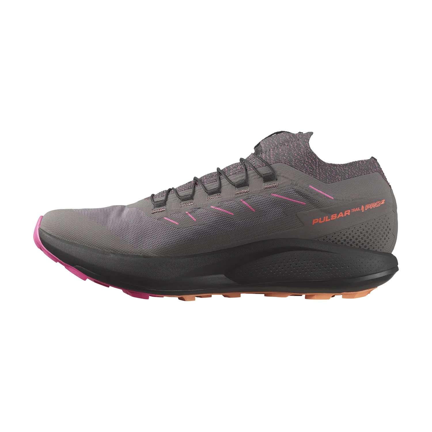 Salomon Pulsar Trail Pro 2  Plum Kitten/Black/Pink Glo