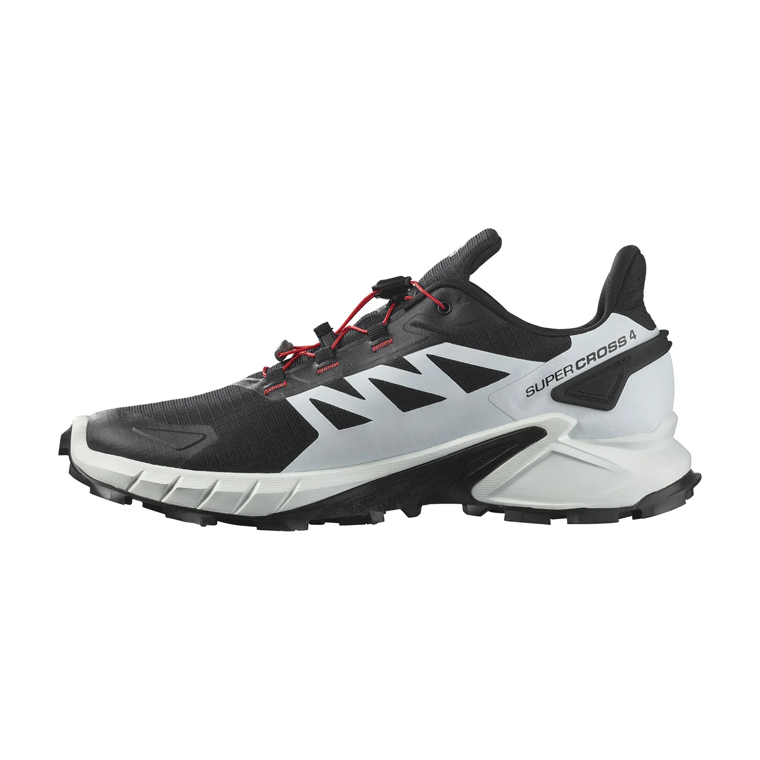 Salomon Supercross 4  Black/White/Fiery Red