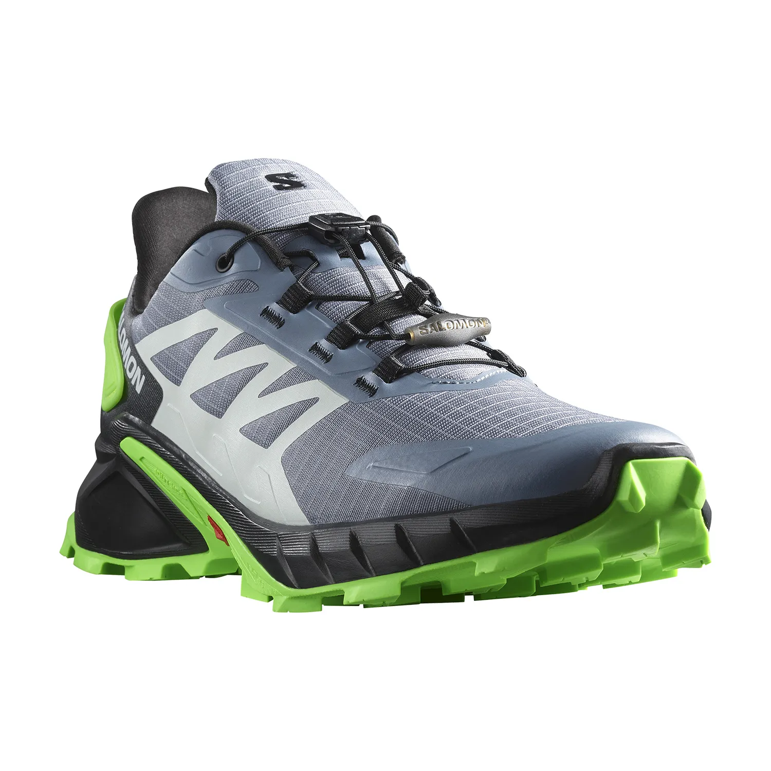 Salomon Supercross 4  Flint Stone/Black/Green Gecko