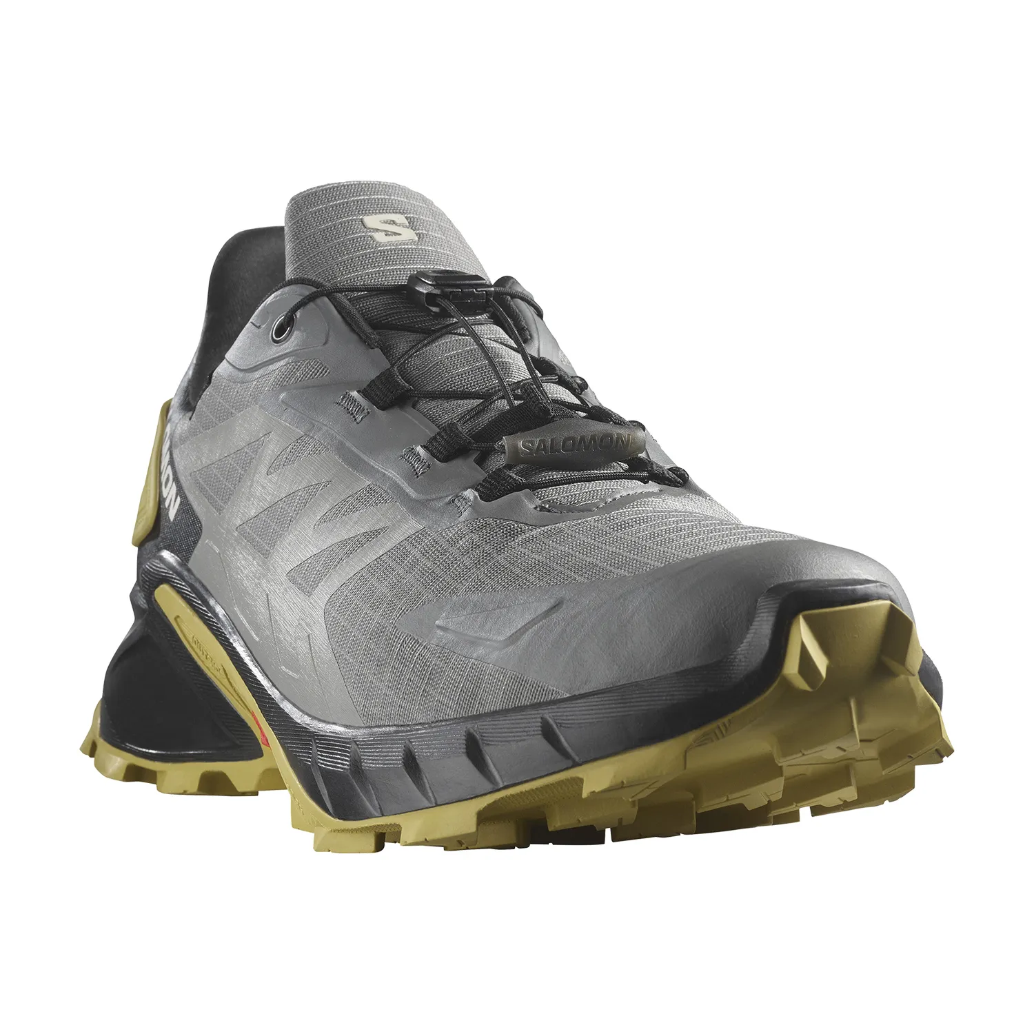 Salomon Supercross 4 GTX  Pewter/Black/Cress Green