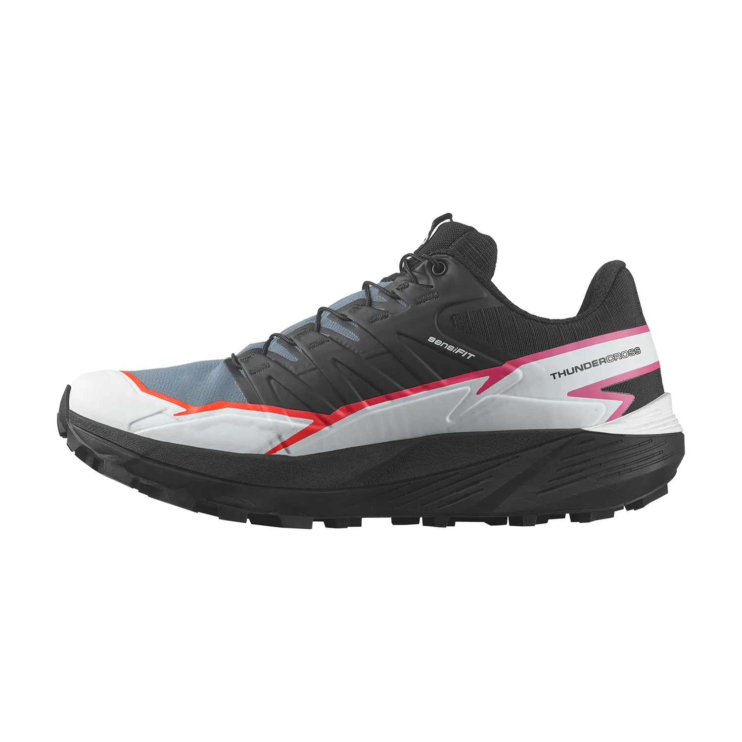 Salomon Thundercross  Black/Bering Sea/Pink Glo