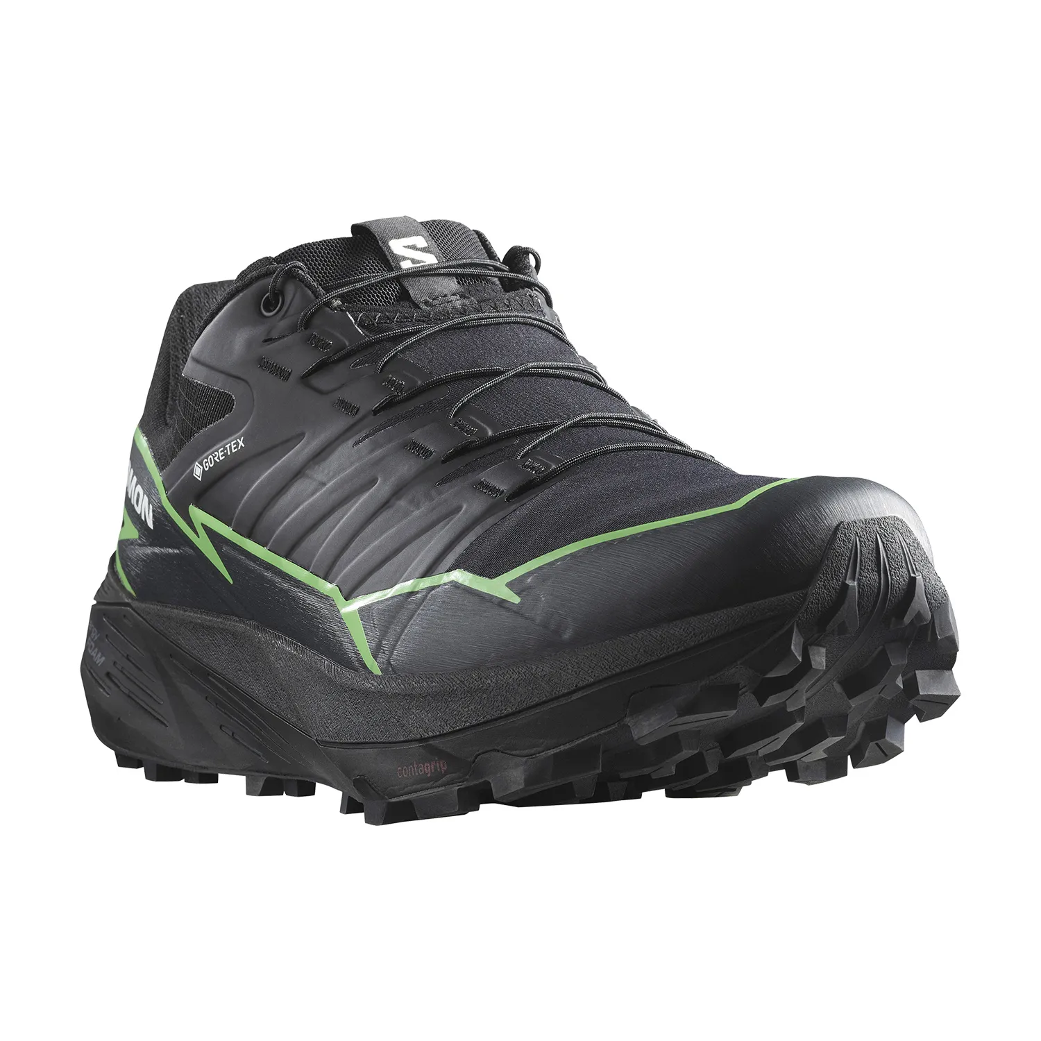 Salomon Thundercross GTX  Black/Green Gecko