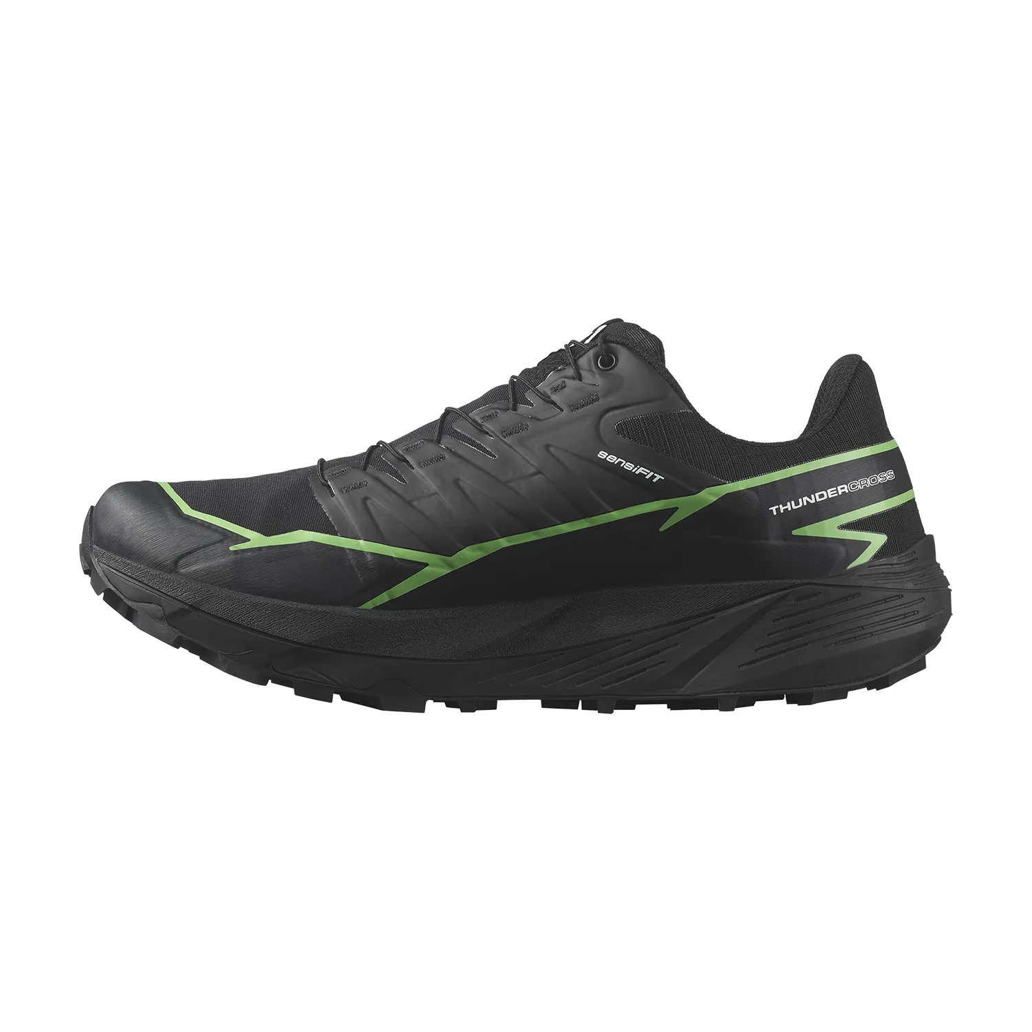 Salomon Thundercross GTX  Black/Green Gecko