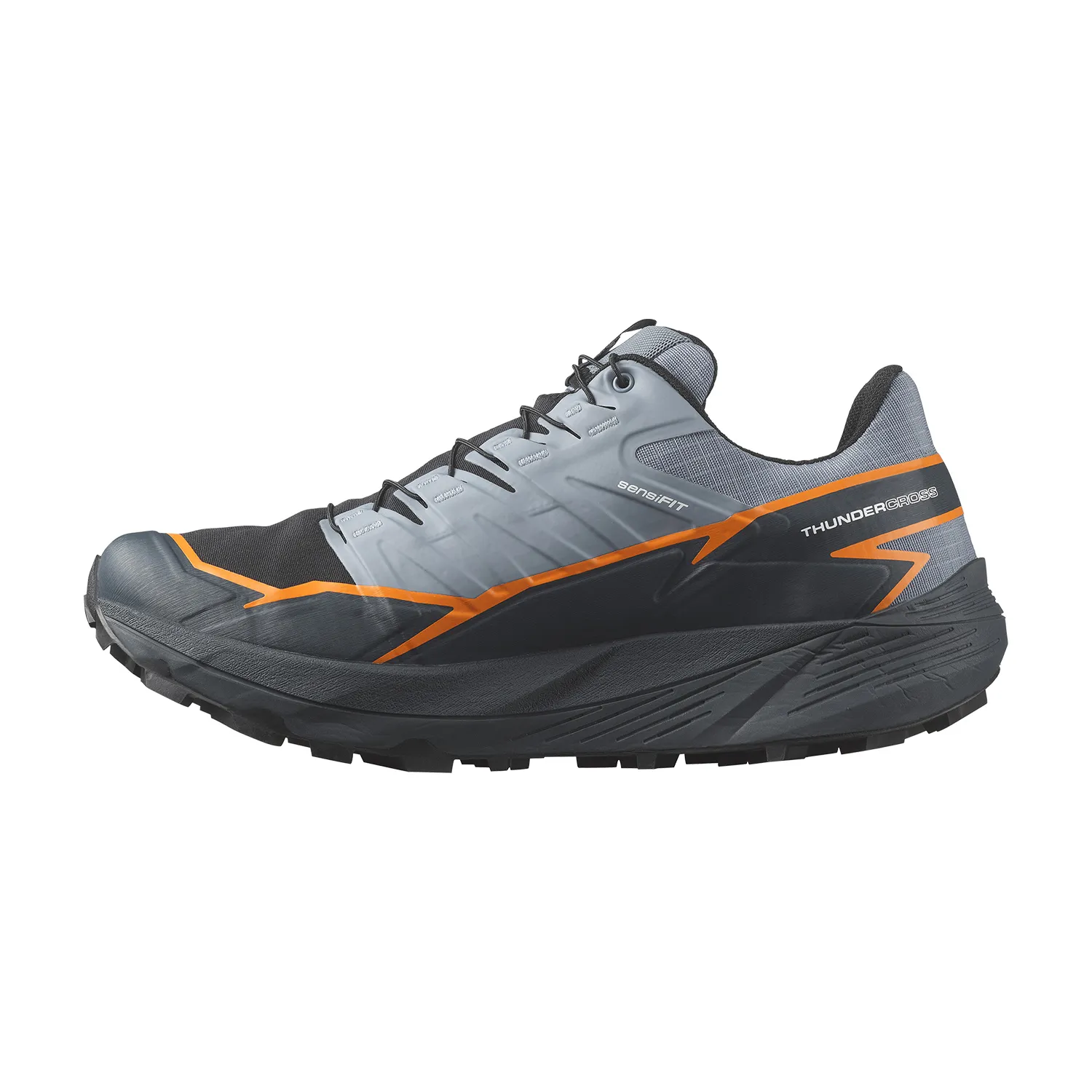 Salomon Thundercross GTX  Flint Stone/Carbon/Orange Pepper