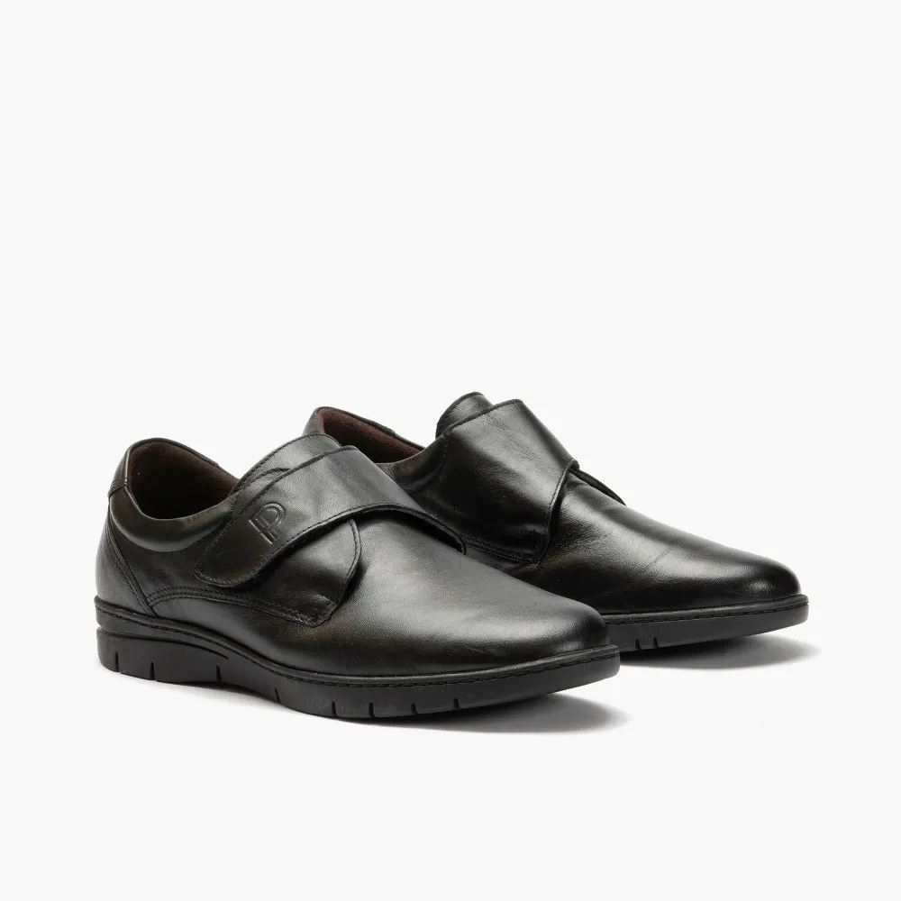 SCARPA CLASSICA PITILLOS UOMO NERO 4523