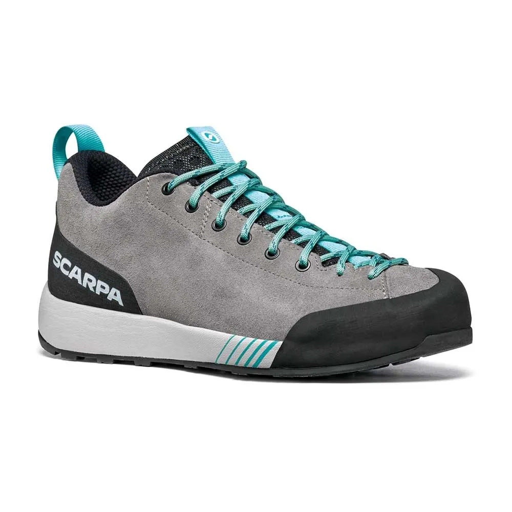 Scarpa Women's Gecko Cua Mid Gray - Aqua | Buy Scarpa Women's Gecko Cua Mid Gray - Aqua here | Outnorth