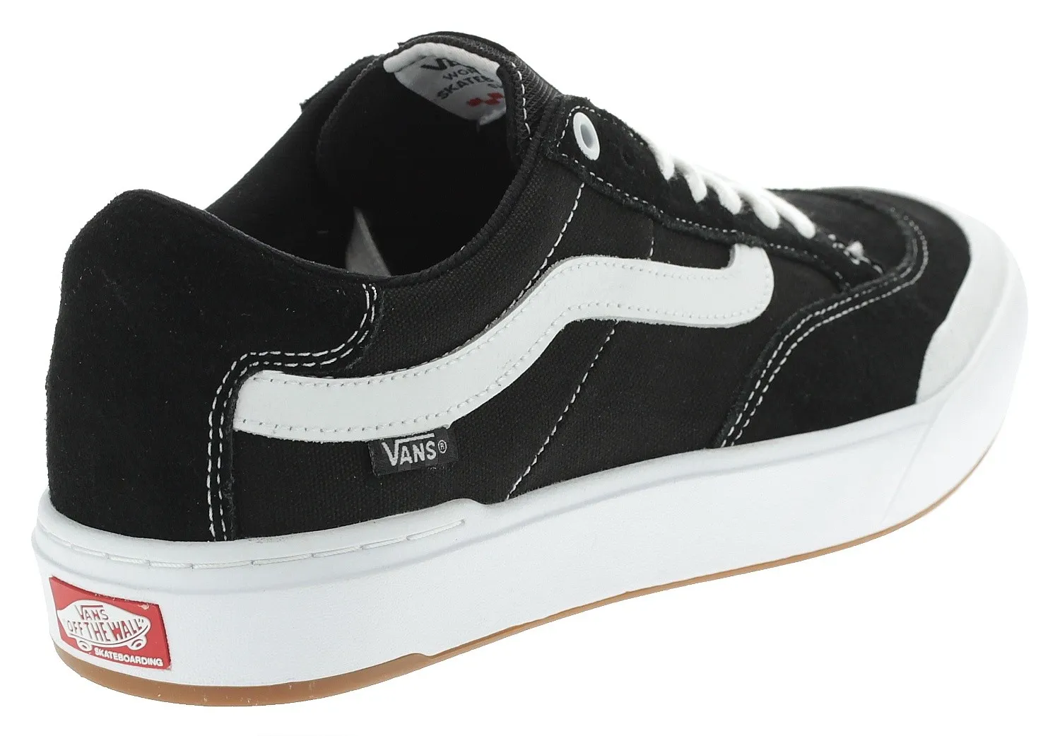 shoes Vans Berle - Black/White - men´s