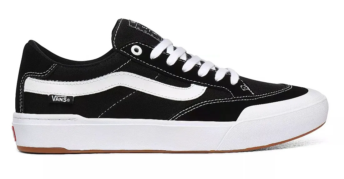 shoes Vans Berle Pro - Black/True White - men´s