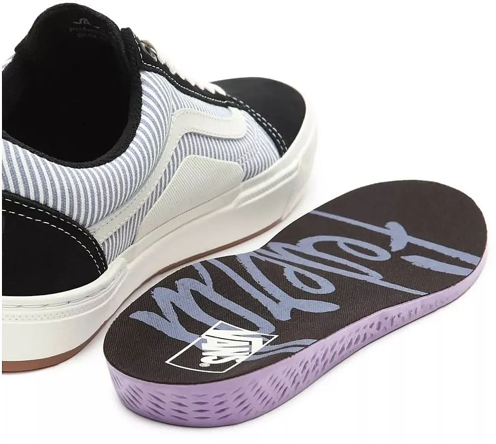 shoes Vans Bmx Old Skool - Federal/Black/Blue Pinstripe - men´s