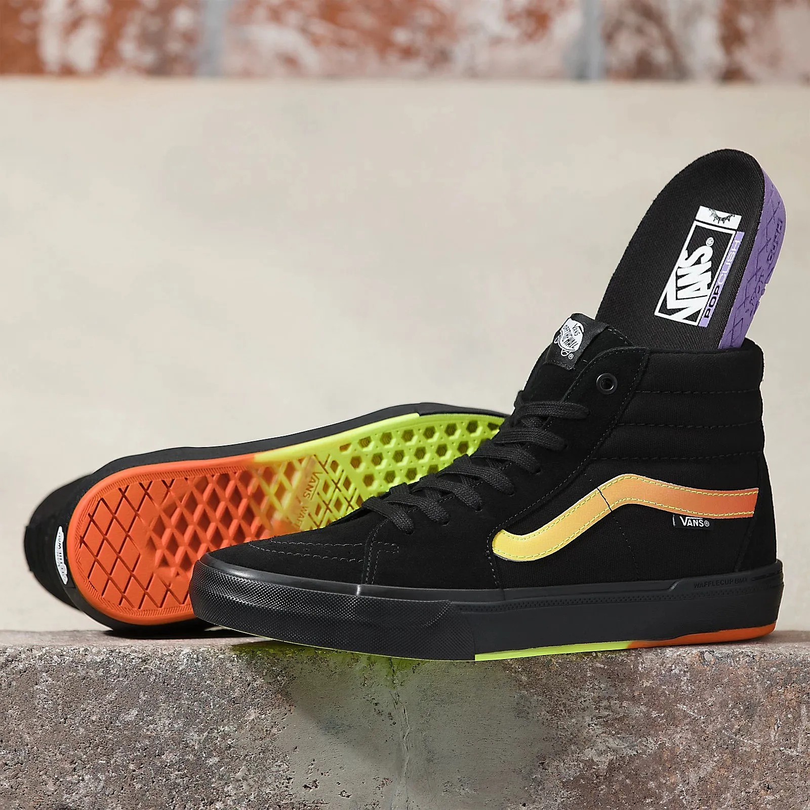 shoes Vans BMX Sk8-Hi - Gradient Black - men´s