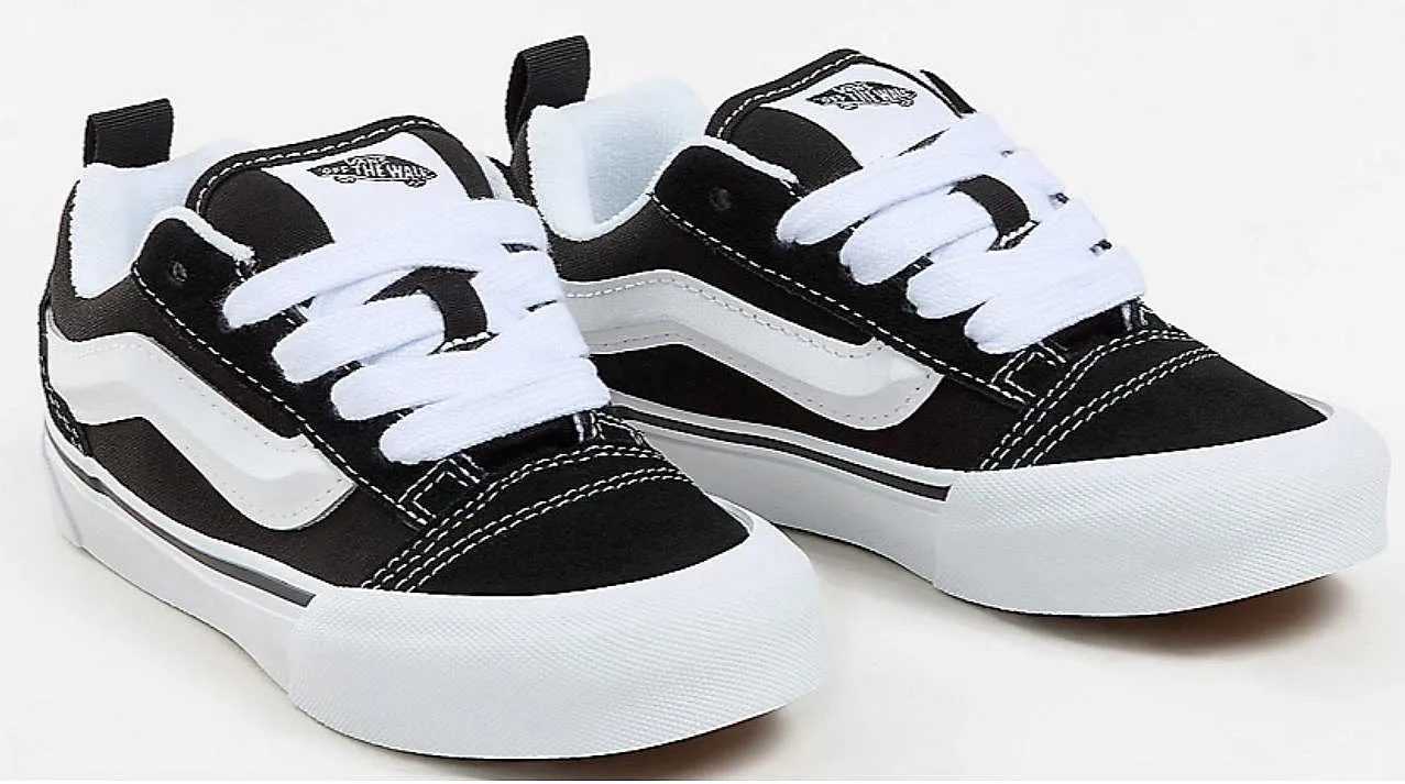 shoes Vans Knu Skool - Black/White - kid´s