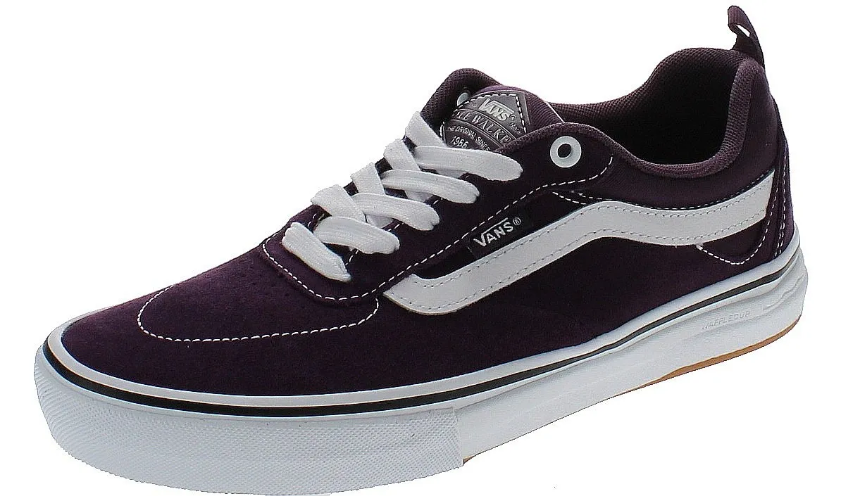 shoes Vans Kyle Walker - Blackberry Wine/True White - men´s