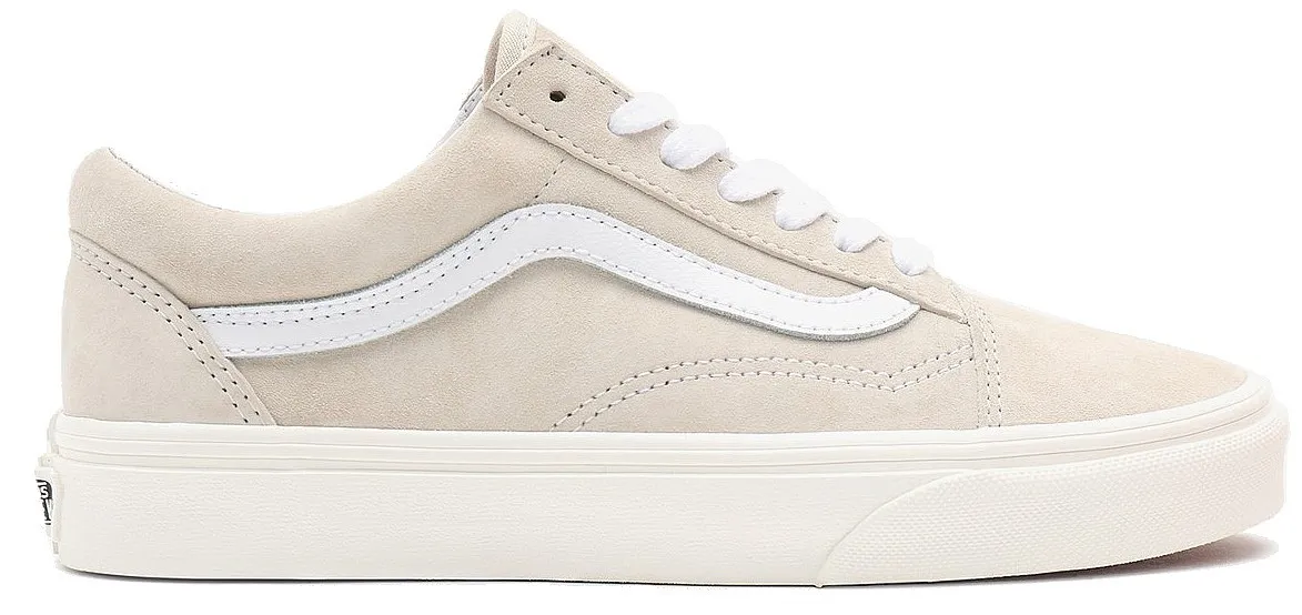 shoes Vans Old Skool - Pig Suede/Sandshell/Snow White