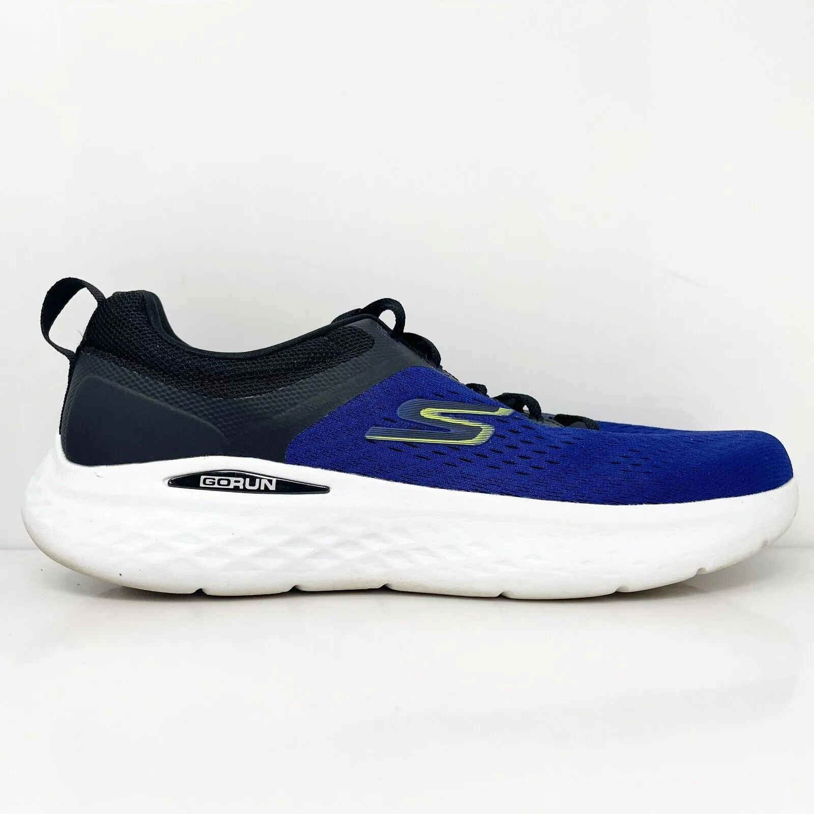 Skechers Mens Go Run Lite 220894 Blue Running Shoes Sneakers Size 9.5