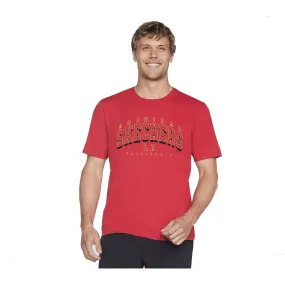 SKECHERS Men's University Tee (Red)