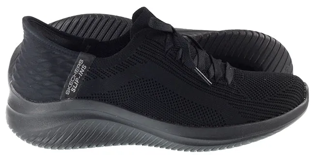 Skechers Trainers Womens Skechers Slip-ins Ultra Flex 3.0 Black