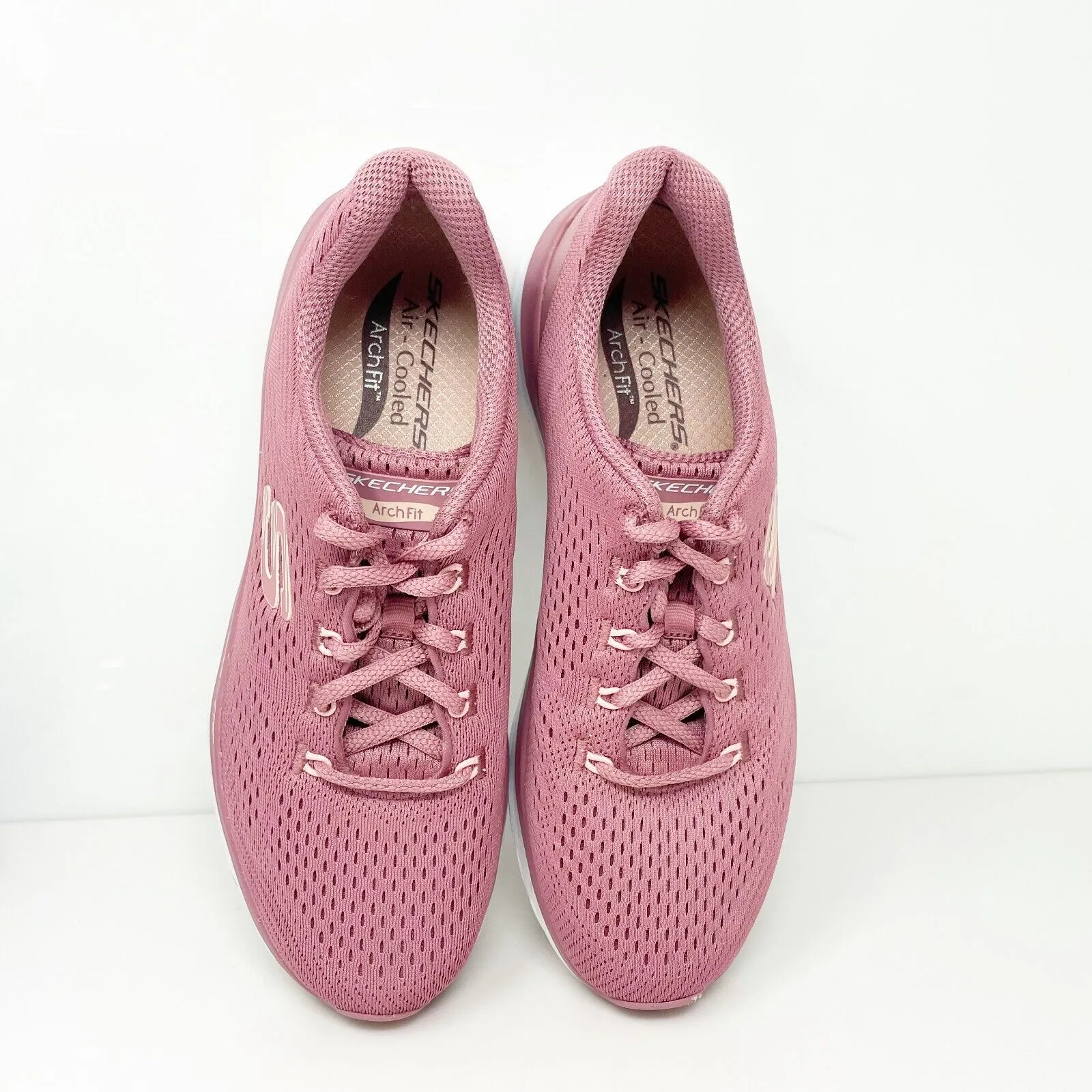 Skechers Womens Arch Fit Glide Step 149873 Pink Running Shoes Sneakers Size 9