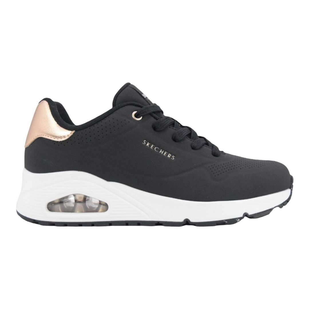 SNEAKERS SKECHERS DONNA UNO - GOLDEN AIR177094/BLK