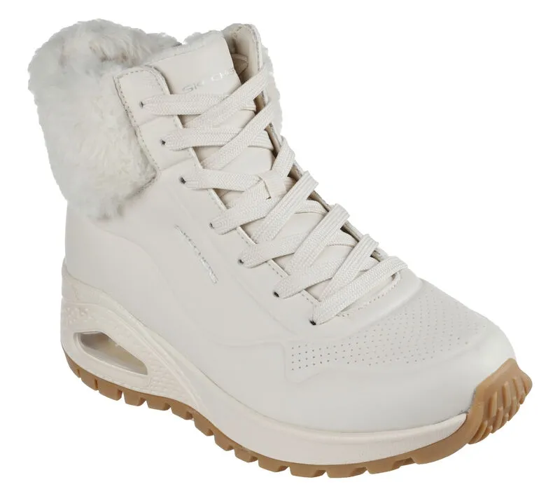 SNEAKERS SKECHERS DONNA UNO RUGGED - FALL AIR WHITE 167274/NAT