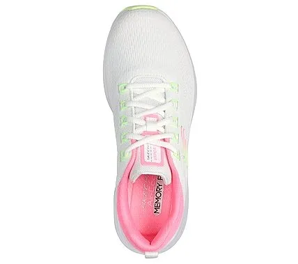 SNEAKERS SKECHERS DONNA VAPOR FOAM WHITE/PINK 150022 WNPL