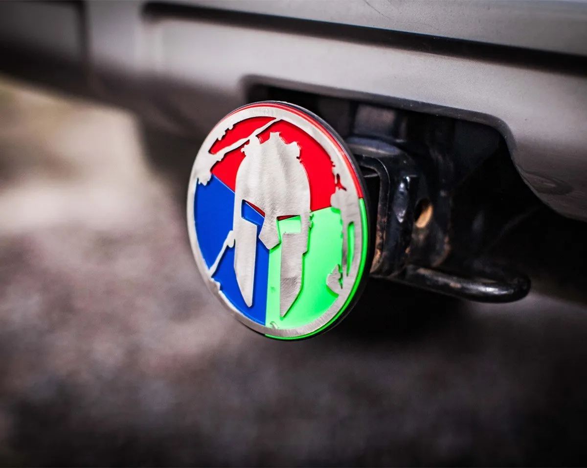 SPARTAN Trifecta Helmet Trailer Hitch Cover