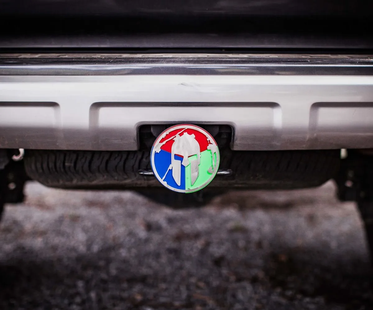 SPARTAN Trifecta Helmet Trailer Hitch Cover