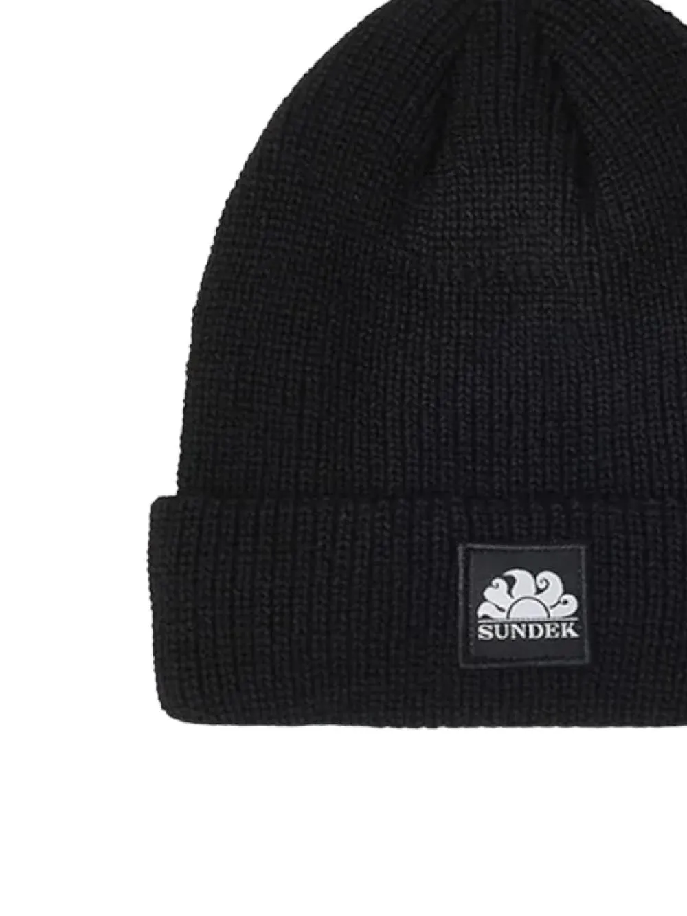 Sundek Cappello Unisex Beanie Am029ahpc100 Nero