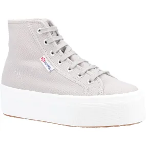 Superga 2708 HI TOP Ankle Boots Grey Colomba/White Avorio