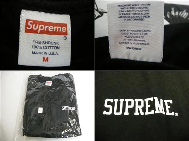 Supreme  |17AW ◆ Size M ◆ Supreme AKIRA Syringe Tee T-shirt Black