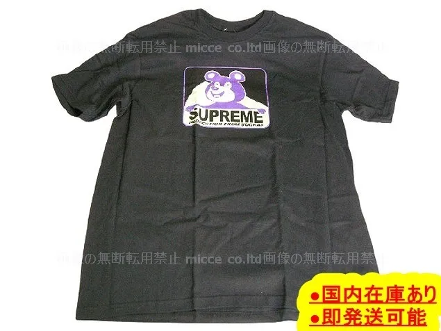 Supreme  |20AW◆Size M ◆ Supreme ◆ Bear Tee Short sleeve T-Shirts black