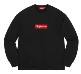 Supreme Box Logo Crewneck (FW22) Black