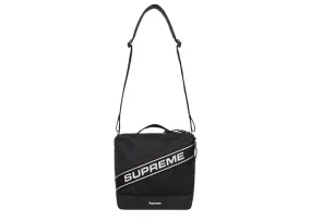 Supreme Logo Shoulder Bag Black