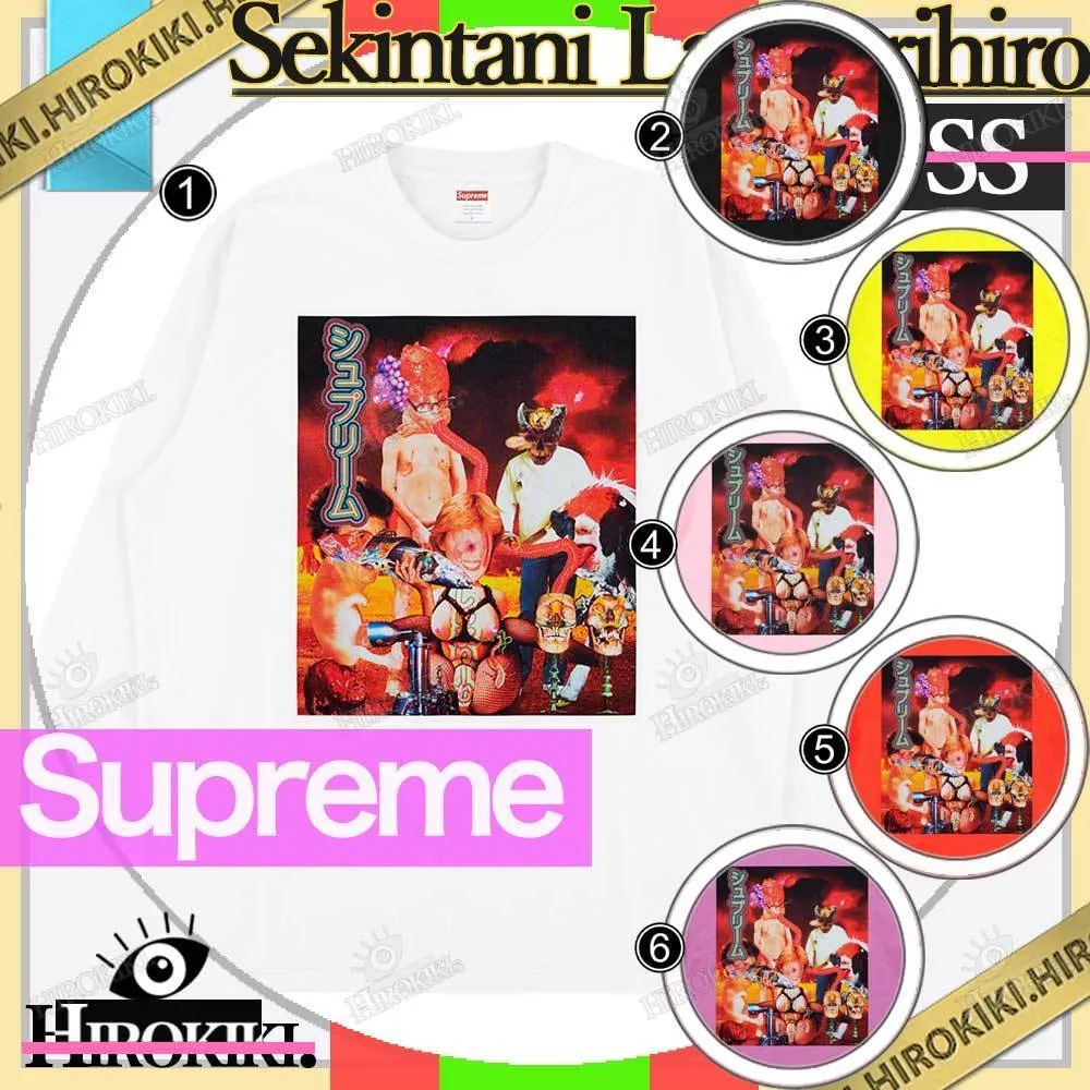 Supreme  |Skater Style T-Shirts