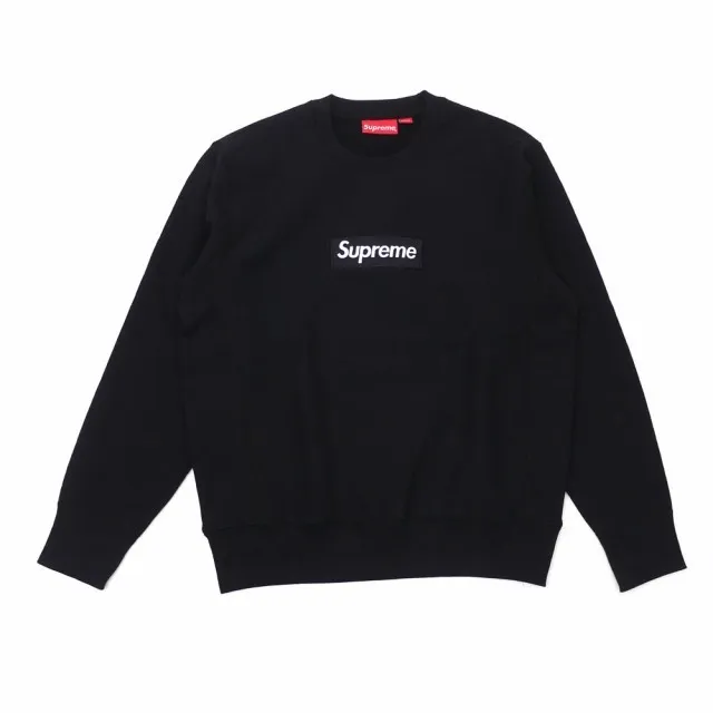 Supreme  |Supreme Box Logo Crewneck Black