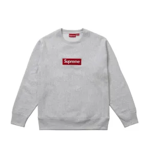 Supreme  |Supreme Box Logo Crewneck Grey