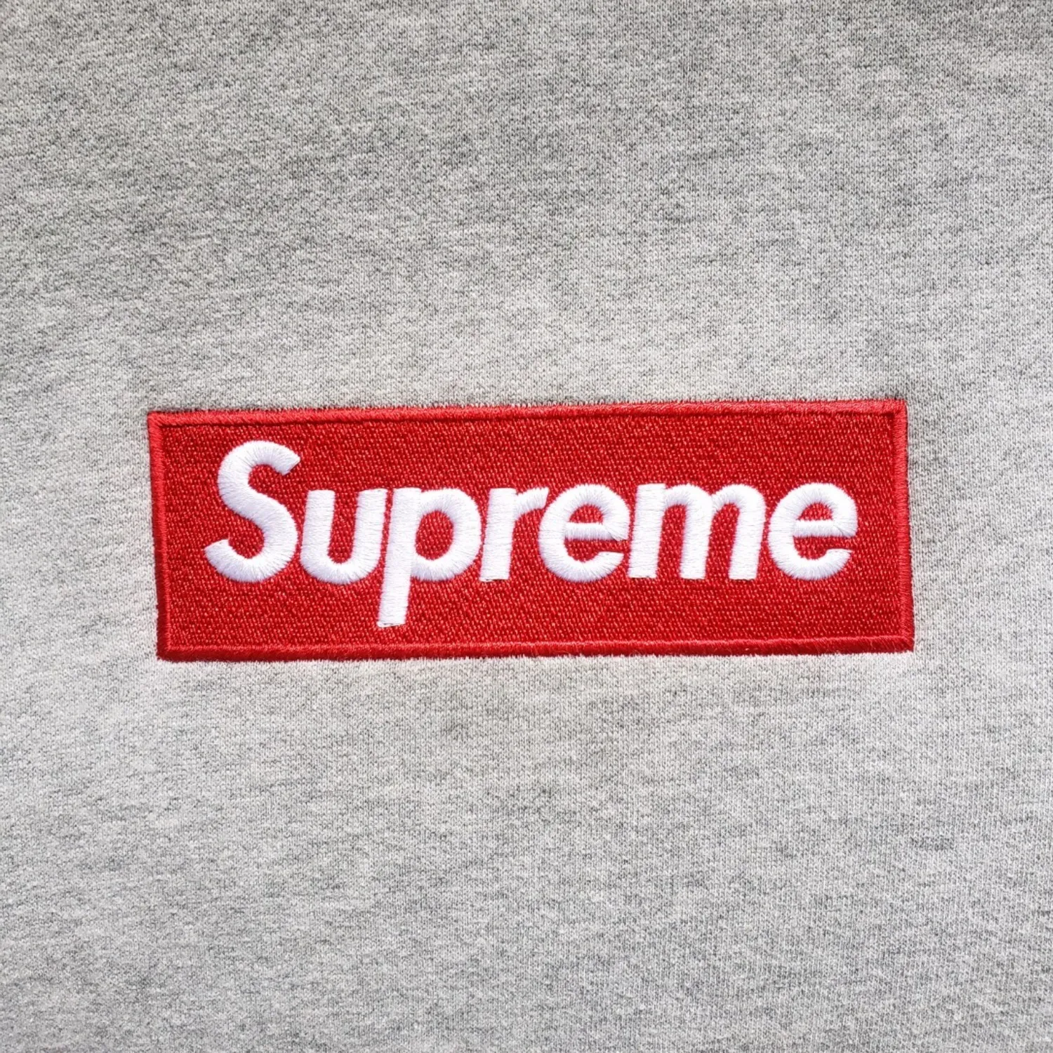 Supreme  |Supreme Box Logo Crewneck Grey