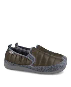 Toni Pons Ned-Tk closed slippers in green and grey