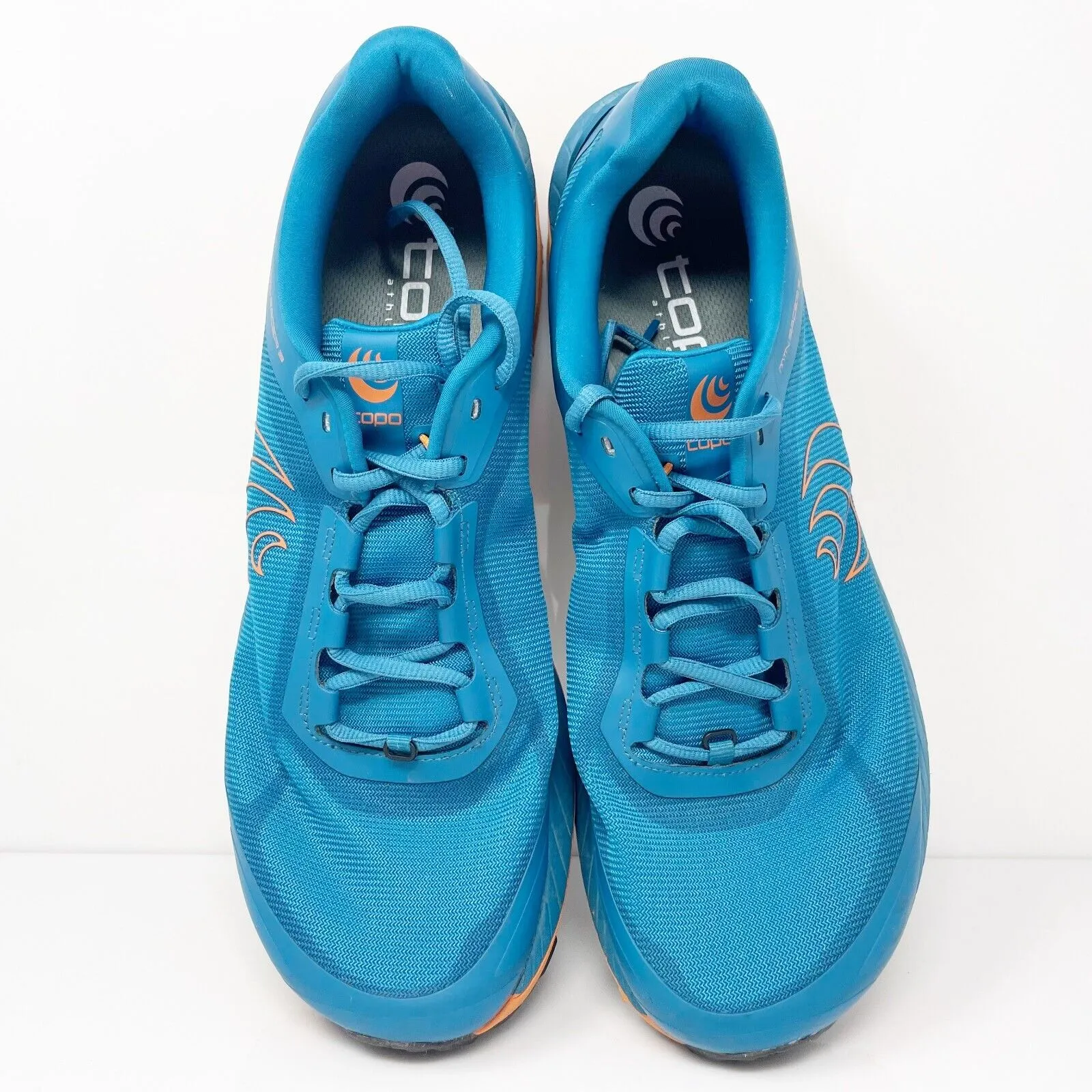 Topo Athletic Mens MTN Racer 3 Blue Running Shoes Sneakers Size 11.5