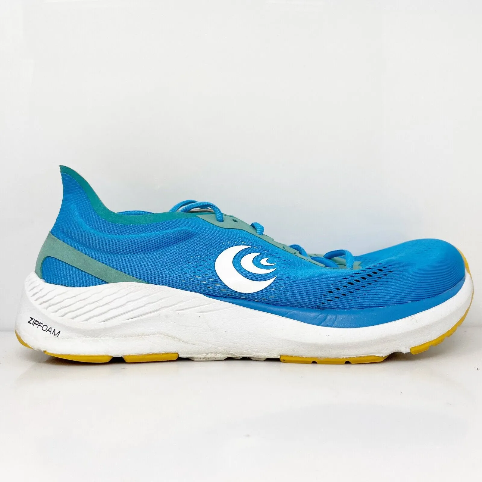 Topo Athletic Womens Cyclone Blue Running Shoes Sneakers Size 10.5