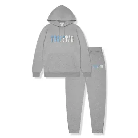 Trapstar Chenille Decoded Grey Ice Tracksuit