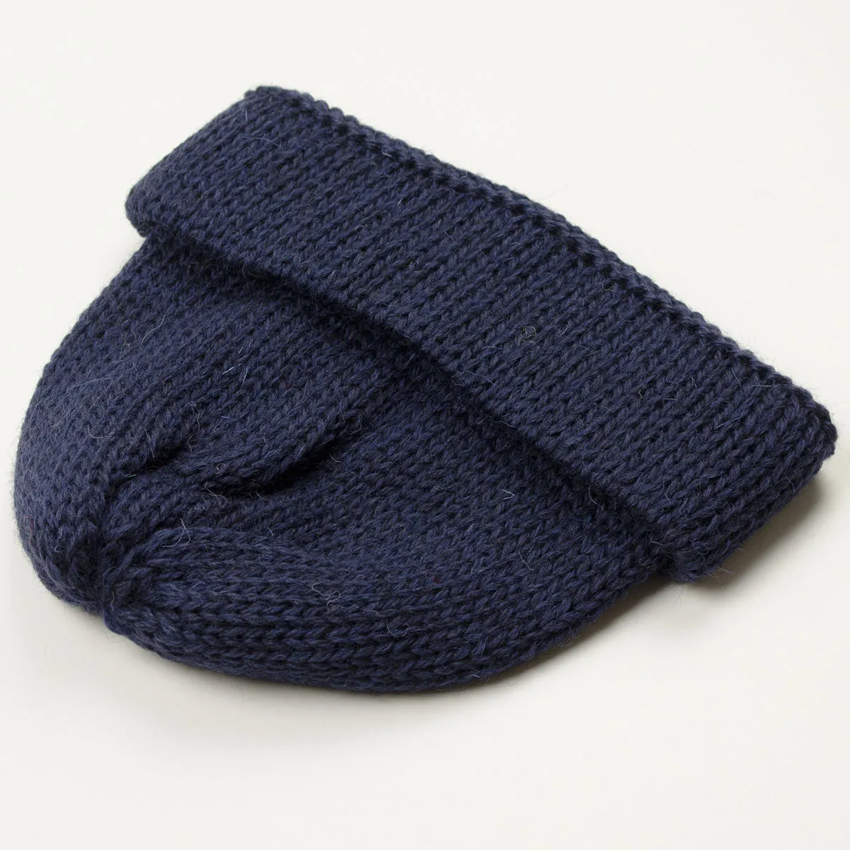 Universal Works - Short Watch Cap Kilcarra Wool - Navy